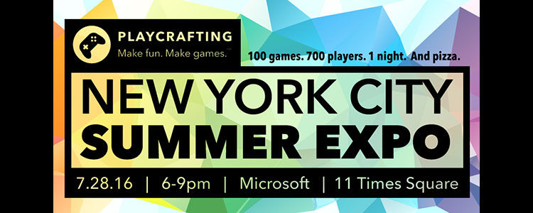 Detour! Playcrafting NYC Summer Expo